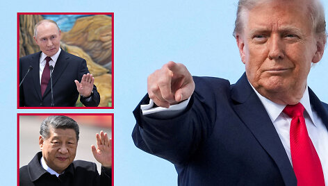 Donaldas Trumpas, Vladimiras Putinas, Xi Jinpingas
