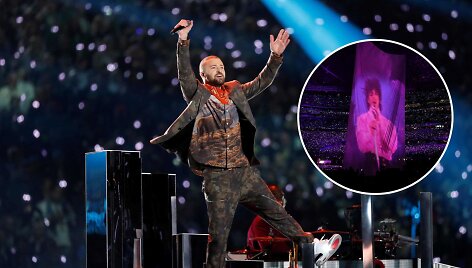Justino Timberlake'o &scaron;ou per &bdquo;Super Bowl&ldquo;