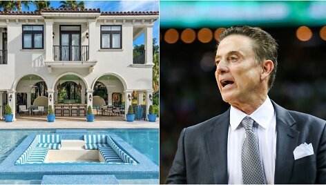 Rickas Pitino pardavė prabangią vilą Floridoje
