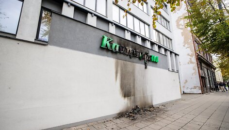 Padegta &bdquo;Kauno dienos&ldquo; redakcijos i&scaron;kaba