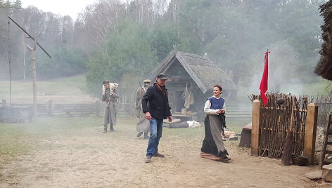 Serialo &bdquo;Laisvės kaina. Savanoriai&ldquo; filmavimo užkulisiai