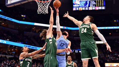 Jonas Valančiūnas prie&scaron; &bdquo;Bucks&ldquo;