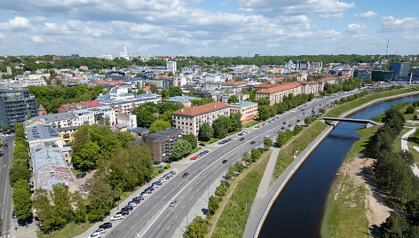 Kaunas iš paukščio skrydžio