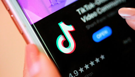 „TikTok“ programėlė