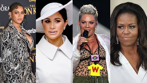 Beyonce, Meghan Markle, Pink, Michelle Obama