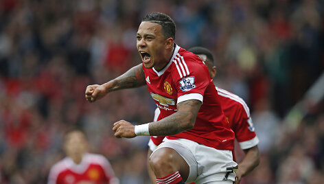 Memphis Depay pagaliau pasižymėjo &bdquo;Premier&ldquo; lygoje