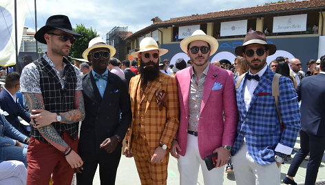 „Pitti Uomo“ vyrų mados savaitė Florencijoje