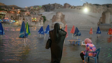 Turkijos miestas Chasankeifas (Hasankeyf)