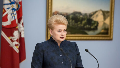 Saulius Skvernelis ir Dalia Grybauskaitė