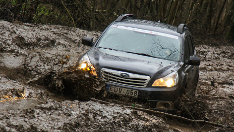 „4x4 propaganda“ renginys „Subaru“ automobiliams