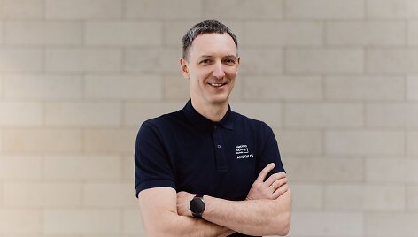 Andrius Kni&scaron;ka.  Vilniaus Gabijos progimnazijos direktorius 