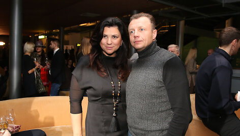Gediminas Juodeika su žmona Jurgita