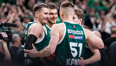 &bdquo;Žalgirio&ldquo; krep&scaron;ininkai