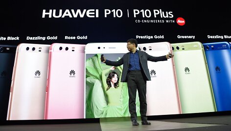 &bdquo;Huawei P10&ldquo; ir  &bdquo;Huawei P10 Plus&ldquo;pristatymas