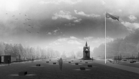 Merkinės kryžių kalnelio atnaujinimo projektas
