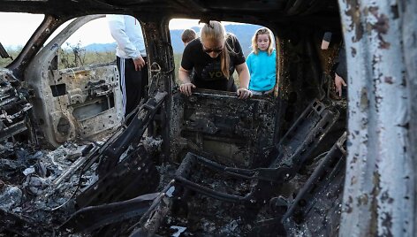 Meksikos &scaron;iaurėje gangsteriai nužudė devynis vienos mormonų &scaron;eimos narius