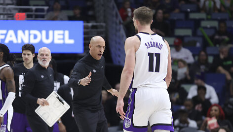Dougas Christie ir Domantas Sabonis