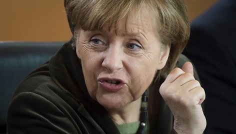 Vokietijos kanclerė Angela Merkel