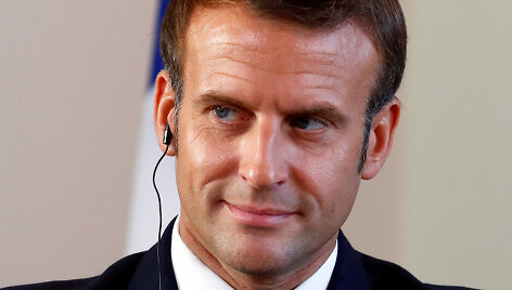 Emmanuelis Macronas Latvijoje