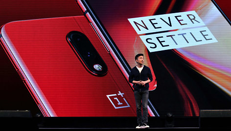 „OnePlus 7“ serijos telefonų pristatymas