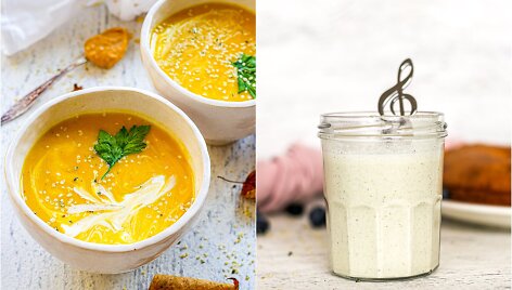 Vegani&scaron;kų patiekalų dvejetas