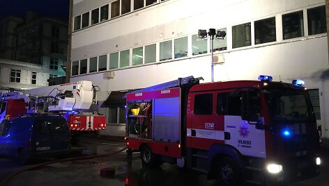 Gaisras Vilniuje, Žalgirio gatvėje