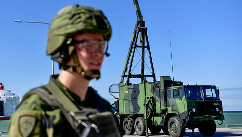 Švedija Gotlande dislokavo naują oro erdvės gynybos sistemą