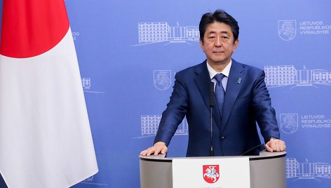 Japonijos Ministras Pirmininkas Shinzo Abe