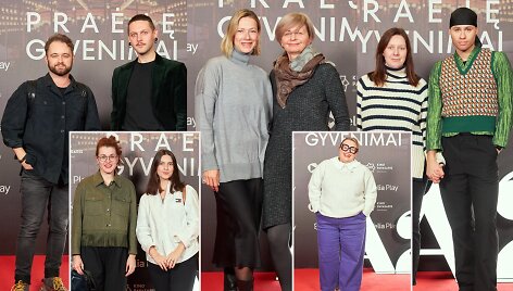 Filmo &bdquo;Praėję gyvenimai&ldquo; premjeros akimirkos