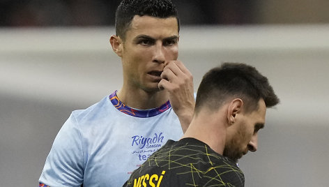 Cristiano Ronaldo ir Lionelis Messi