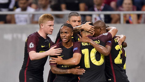 &bdquo;Manchester City&ldquo; futbolininkai