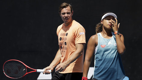 Sascha Bajinas ir Naomi Osaka