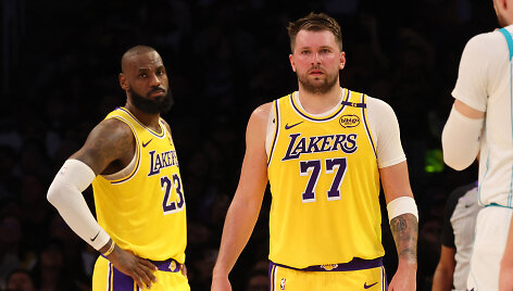 LeBronas Jamesas ir Luka Dončičius
