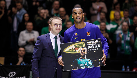 Paulius Motiejūnas ir Brandonas Daviesas