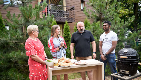 Kulinarinių kelionių laidos „Maisto kelias“ akimirkos