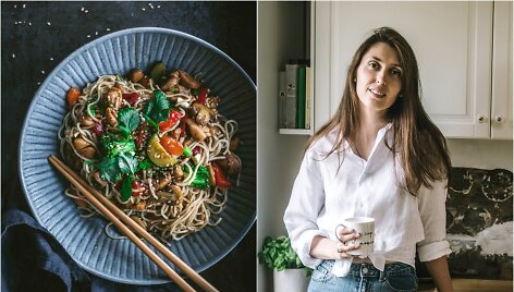 Tinklara&scaron;tininkė Jurgita ir jos gamintas patiekalas