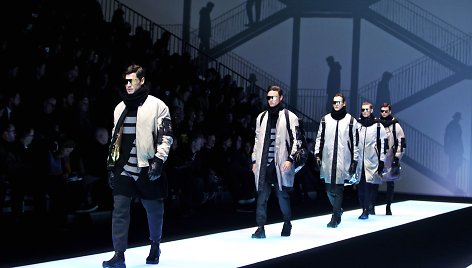 „Emporio Armani“ 2017-2018 m. rudens-žiemos kolekcijos pristatymas