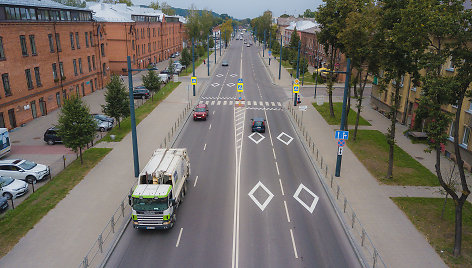 Netradicinis įspėjamasis ženklas Kaune