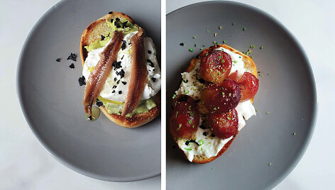 Gurmani&scaron;ki sumuštiniai su buratta