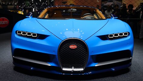 &bdquo;Bugatti Chiron&ldquo; Ženevoje