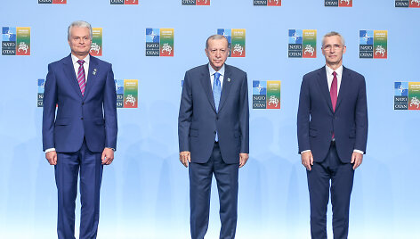 Gitanas Nausėda, Recepas Tayyipas Erdoganas ir Jensas Stoltenbergas