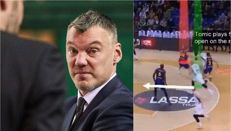&Scaron;aro derinys Barselonoje nuginklavo varžovų gynybą
