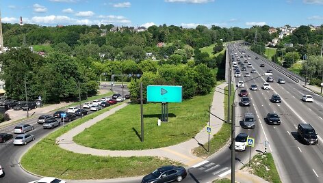 &bdquo;2go&ldquo; ekranas Kaune &bdquo;Varnių&ldquo;
