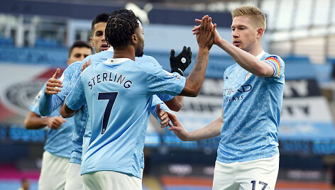 Kevinas De Bruyne ir Raheemas Sterlingas