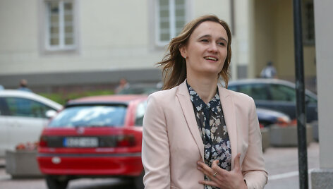 Eugenijus Gentvilas ir Viktorija Čmilytė Nielsen atvyko į Prezidentūrą