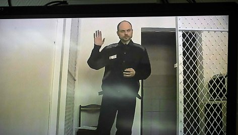 Rusijos opozicijos politikas Vladimiras Kara-Murza