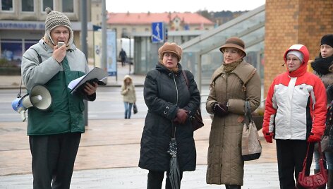 Senamiesčio mokyklos bendruomenės mitingas