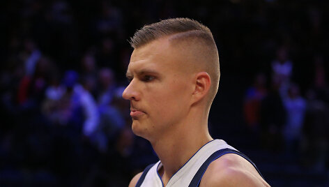 Kristapas Porzingis nu&scaron;vilptas Niujorke.