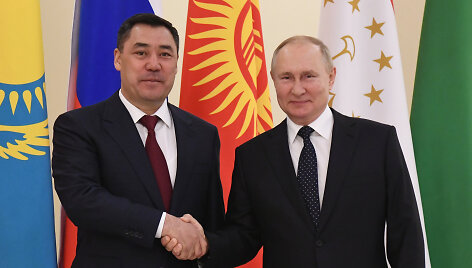 Sadyras Žaparovas ir Vladimiras Putinas