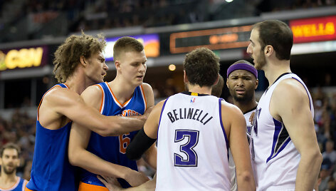 Susistumdymas &bdquo;Knicks&ldquo; &ndash; &bdquo;Kings&ldquo; mače